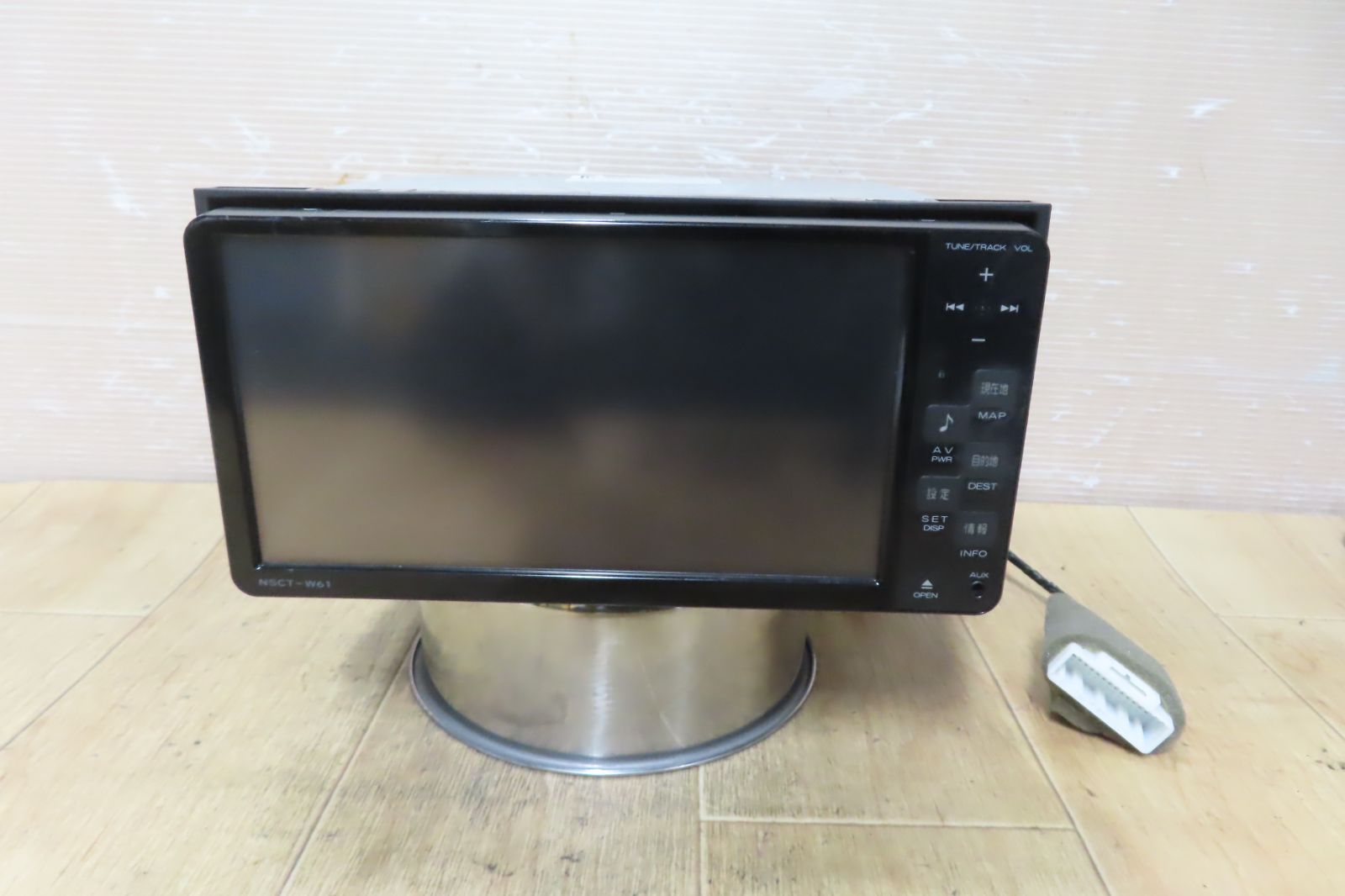 動作保証付☆A187/トヨタ純正 NSCT-W61 SDナビ 地図2011年 TVワンセグ内蔵 CD再生OK 本体のみ - メルカリ