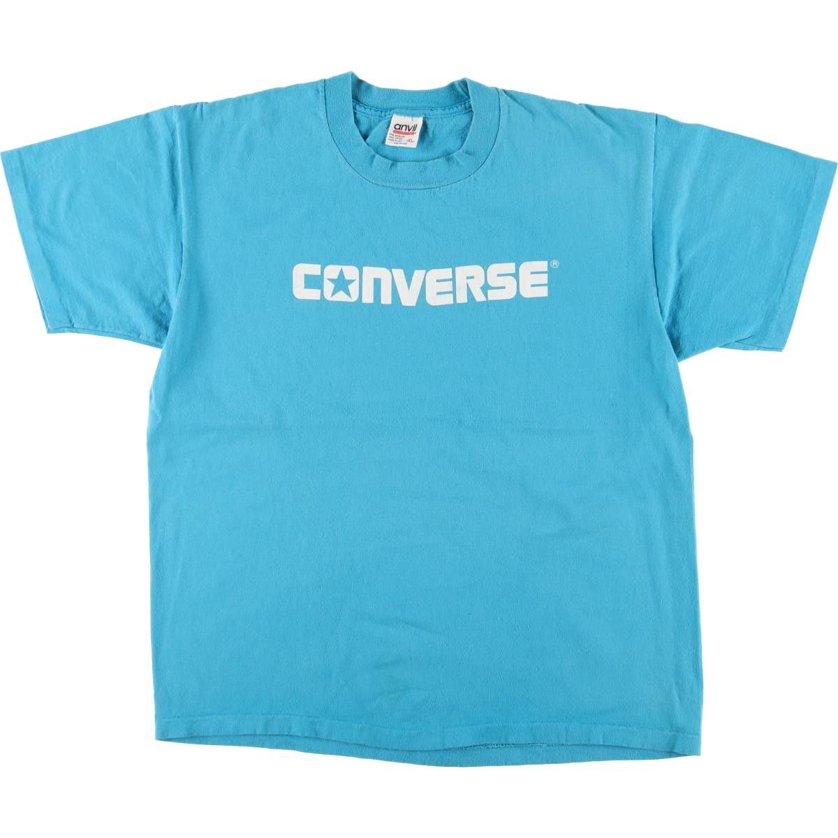 古着 アンビル Anvil CONVERSE 半袖 ロゴTシャツ メンズXL相当 ヴィンテージ|eaa549839