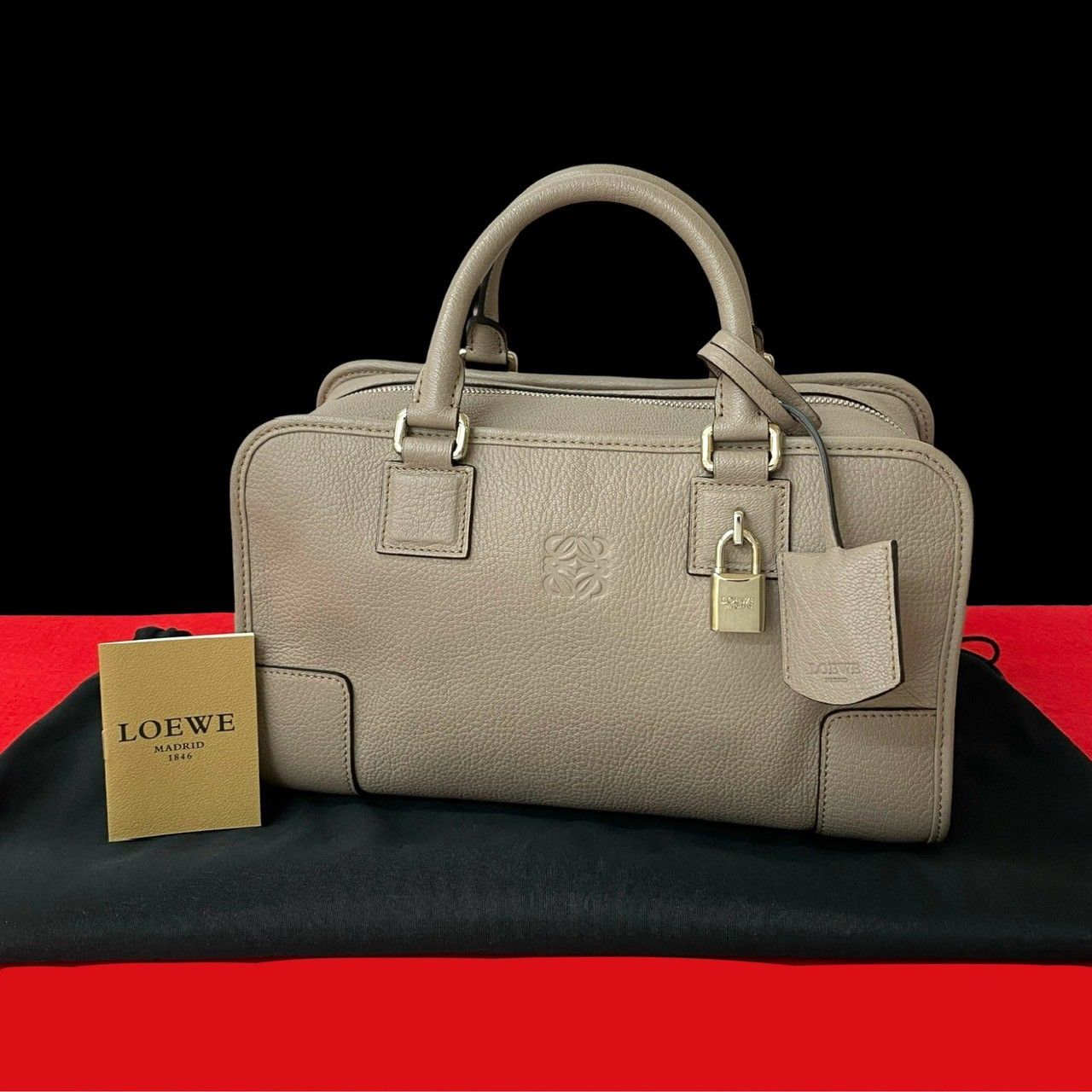 LOEWE アマソナ28 ハンドバッグ ミニボストン アナグラム レザー 689 楽天市場】LOEWE ロエベ アマソナ28 アナグラム ハンドバッグ ミニ