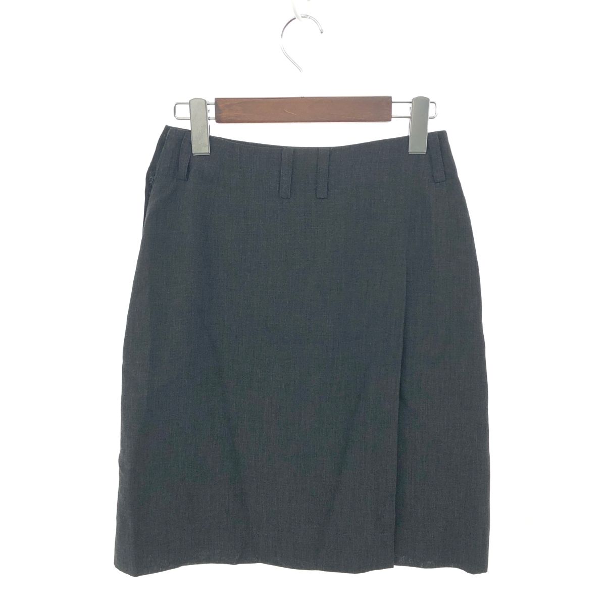 ISSEY MIYAKE イッセイミヤケ サイド釦 タイトスカート サイズ:M
