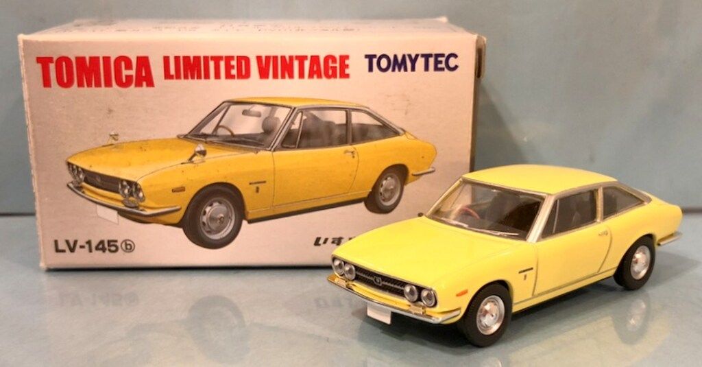 トミカリミテッドヴィンテージLV-145b いすゞ117クーペ ミニカーショップ ケンボックス トミカリミテッドヴィンテージ