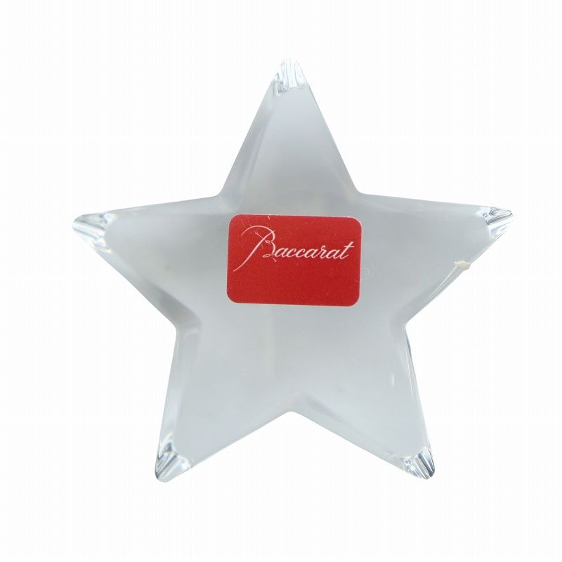 未使用 バカラ ザンザンスター ⁄ ブルー 未使用 バカラ ザンザン