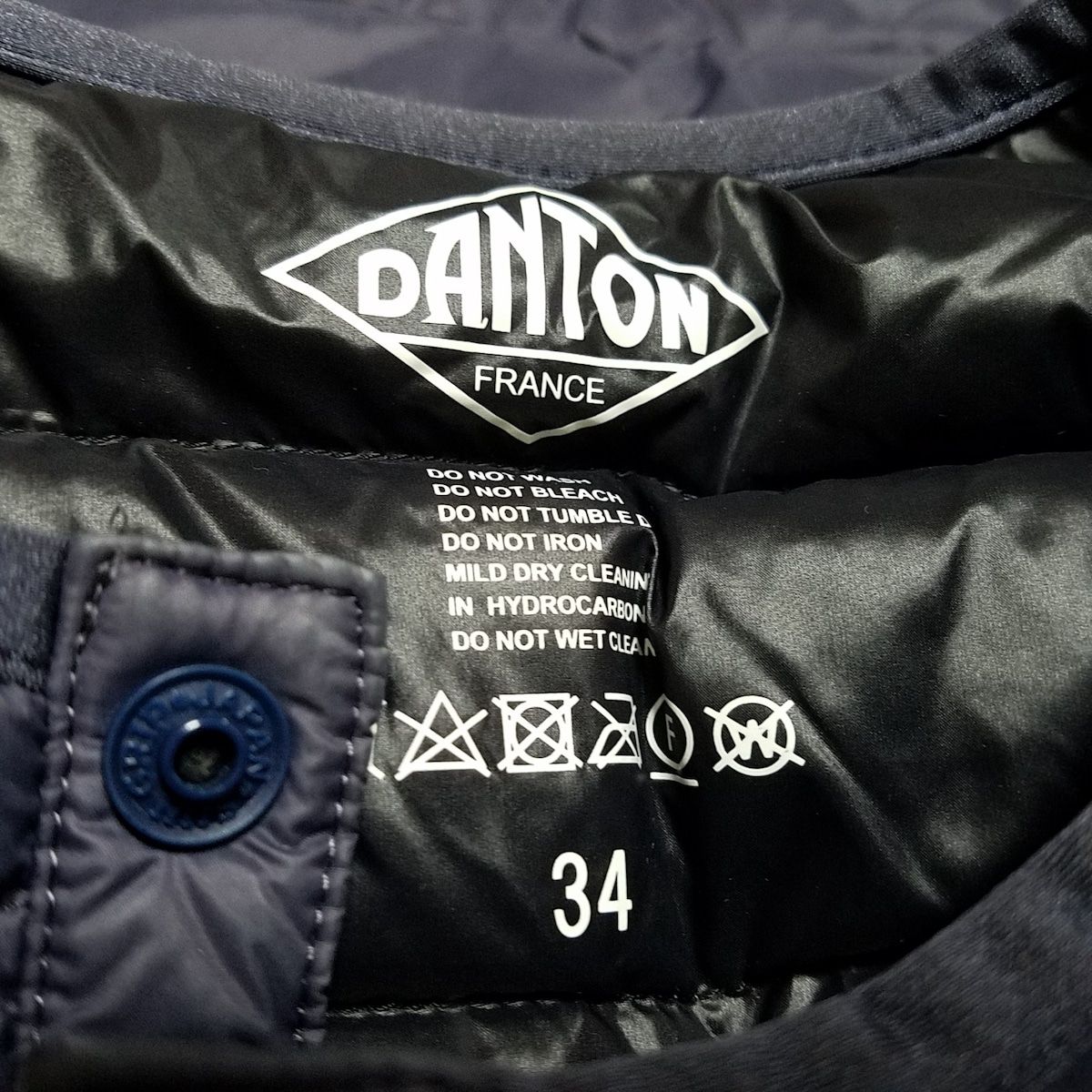 DANTON(ダントン) ダウンジャケット サイズ34 S レディース - パープル 長袖/冬 - メルカリ