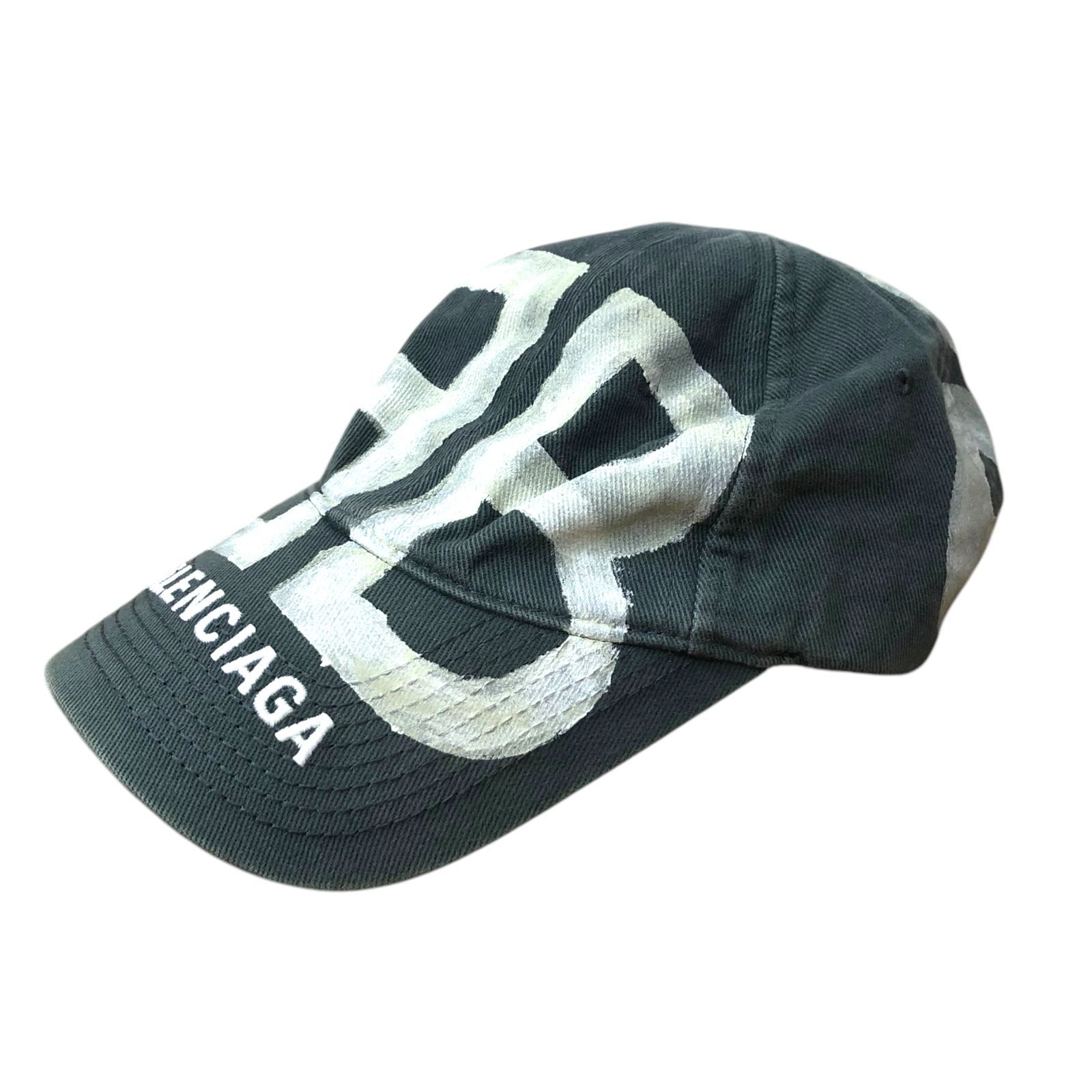 BALENCIAGA】BB SPRAYED BASEBALL CAP バレンシアガ ベース