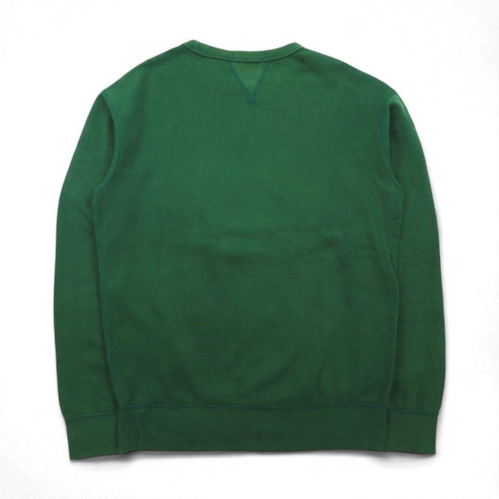 Polo Ralph Lauren ポロベア 前V スウェット トレーナー S グリーン POLO BEAR