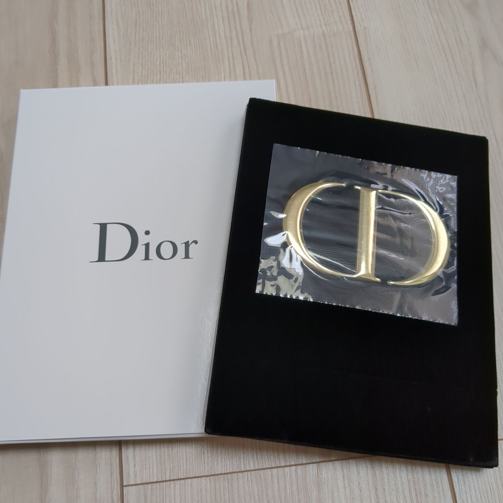 Dior ディオール ミラー 鏡 黒 限定品 ノベルティ 非売品 【メーカー 
