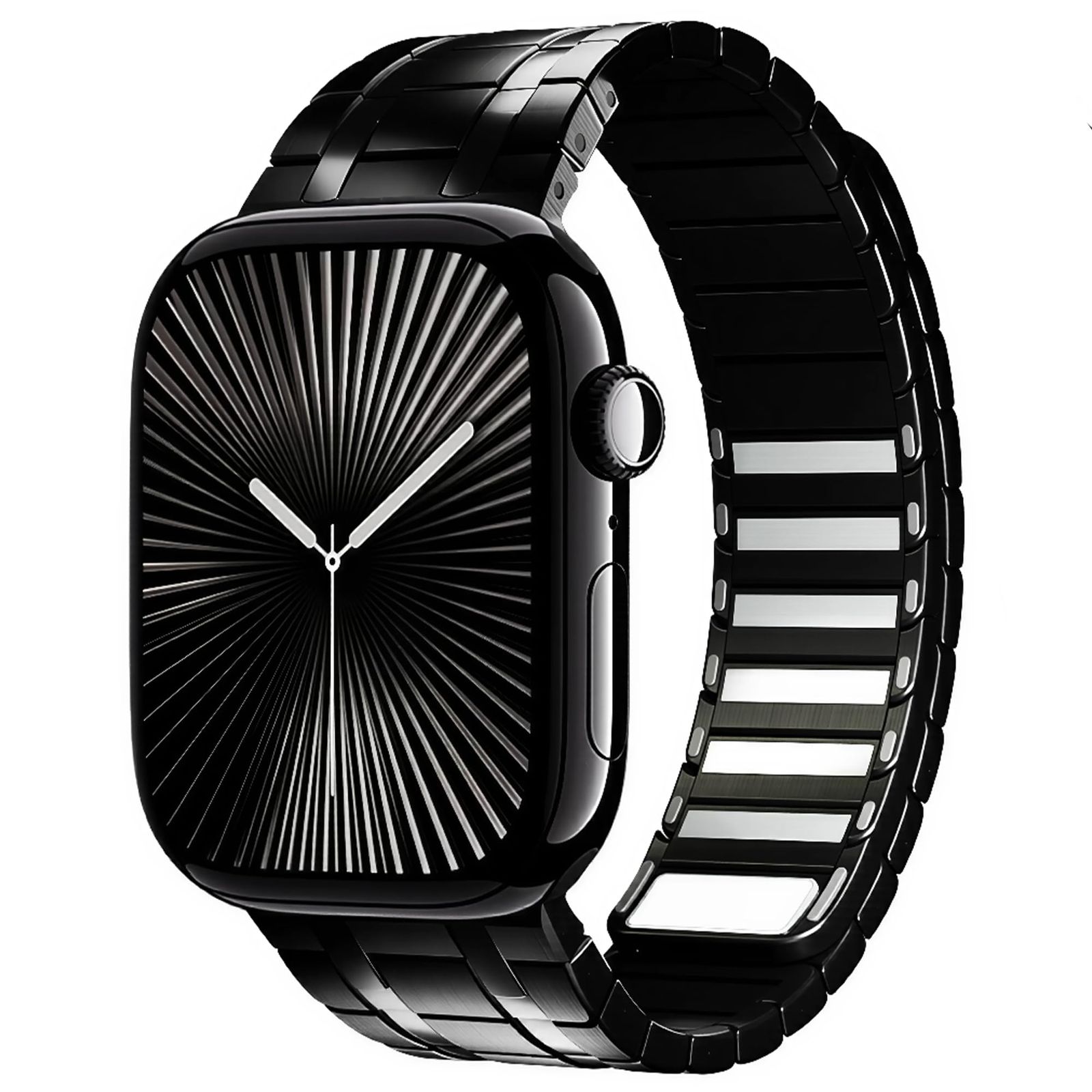 BELTIES デュアルラインマグネットバンド アップルウォッチバンド AppleWatch用 42mm Series 1 | 2 | 3 44mm 45mm 46mm 49mm マグネット ベルト ステンレス アップルウォッチ10 Ultra ウル…