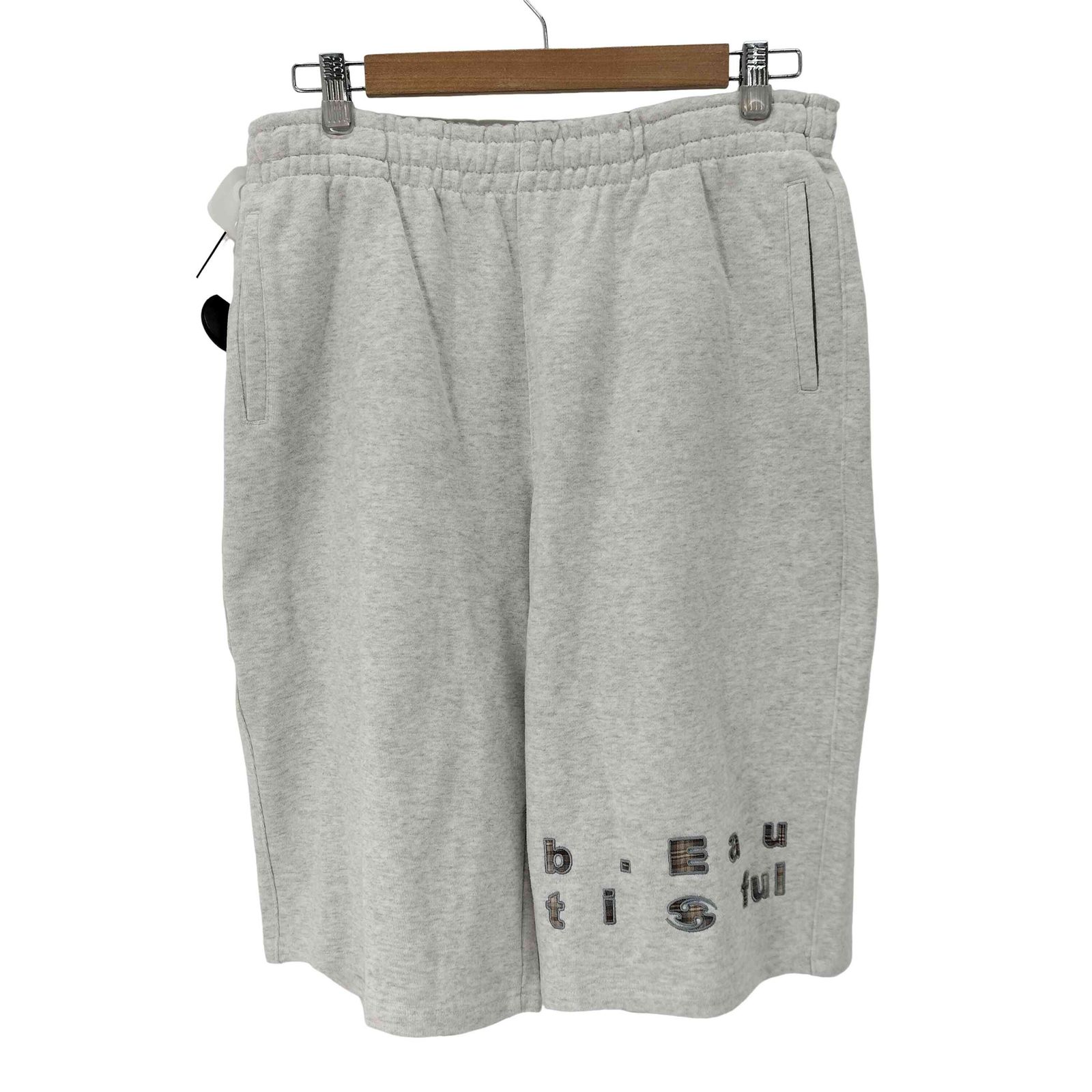 USED古着(ユーズドフルギ) SAN SAN GEAR X b.Eautiful SWEAT SHORTS メンズ  2【中古】【ブランド古着バズストア】 ユーズドフルギ USED古着 SAN SAN GEAR X b.Eautiful SWEAT SHORTS