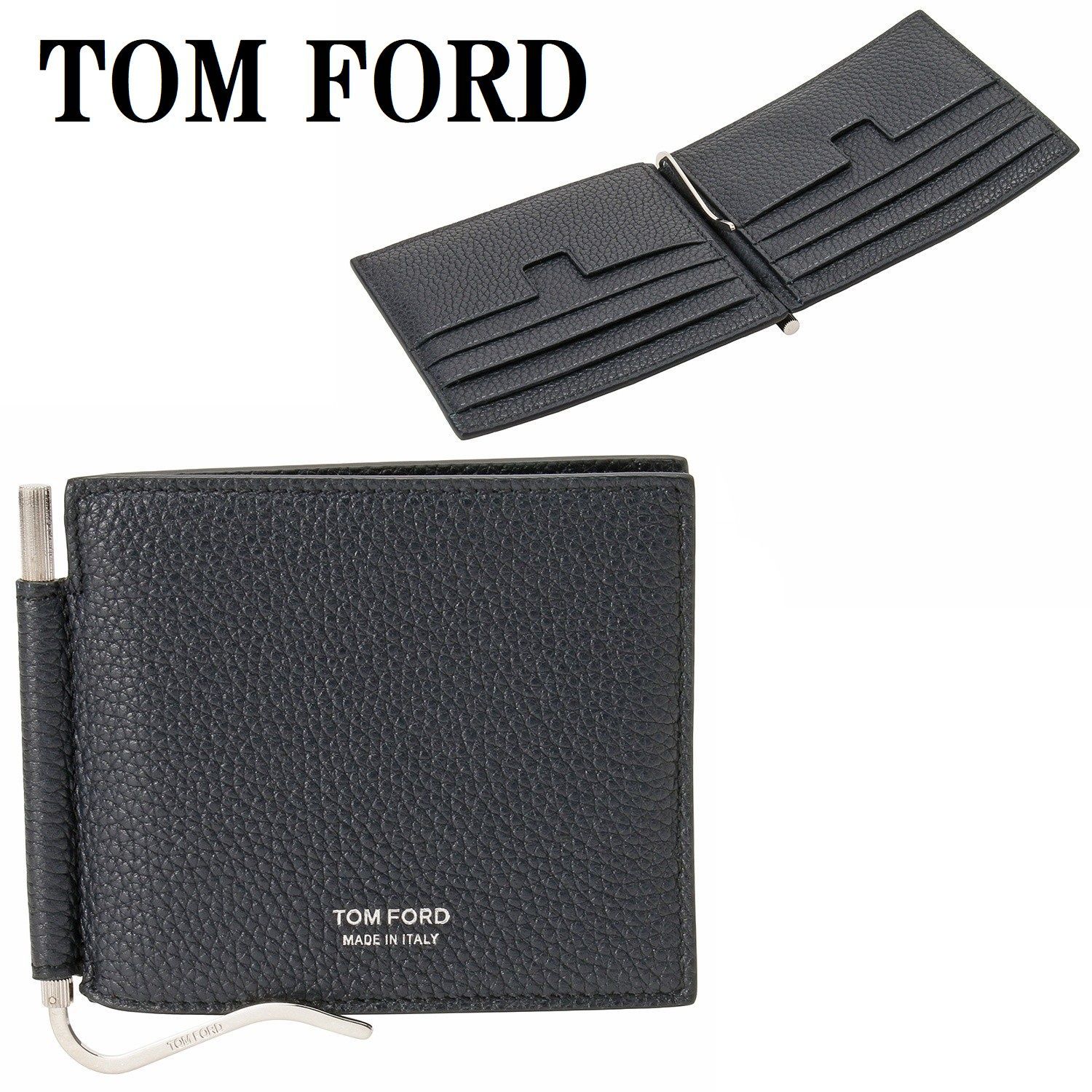 トムフォード TOM FORD Y0231 LCL158S 1L034 二つ折り 財布 ウォレット