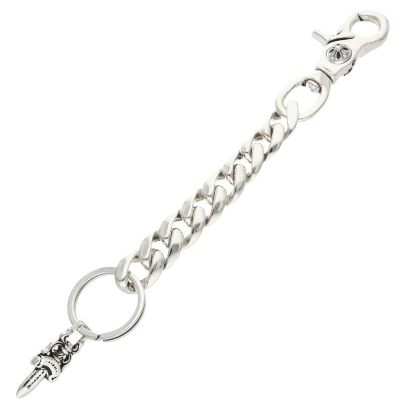 クロムハーツ CLP CHN CLASSIC-L ロングクラシックリンク シルバーウォレットチェーン メンズ ロング