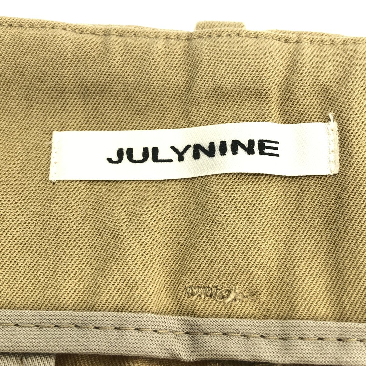 july nine チノパンツ JULY NINE - JULY NINE GRACEGRAY チノパンの通販 by basket