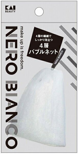 大人気商品  ＫＱ３５０７ ＮＥＲＯＢＩＡＮＣＯ ４層バブルネット 【 貝印 】 【 トラベル 旅行 】ＫＱ３５０７ ＮＥＲＯＢＩＡＮＣＯ４層バブルネ×120点セット  tt  