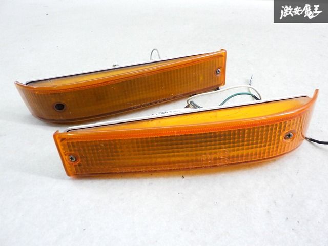 純正品！AE86後期 レビン・左（助手席側）コーナーレンズ⁄純正 AE86