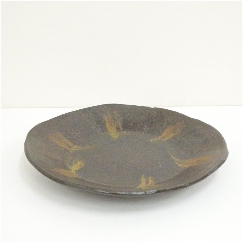 鼎窯 加藤孝（加藤春鼎）造 古瀬戸皿（共箱） 食器 おしゃれ かわいい
