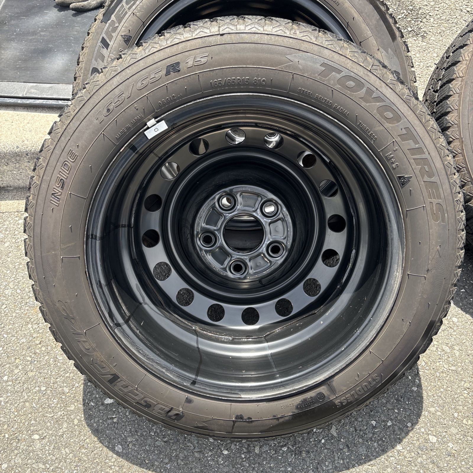 最終値下げ スタッドレスタイヤホイールセット 165/65R15 GIZ2 【公式 