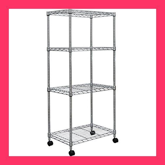 スチールラック 幅80 4段 業務用 奥行35 高さ126 SEM-8012 ポール径