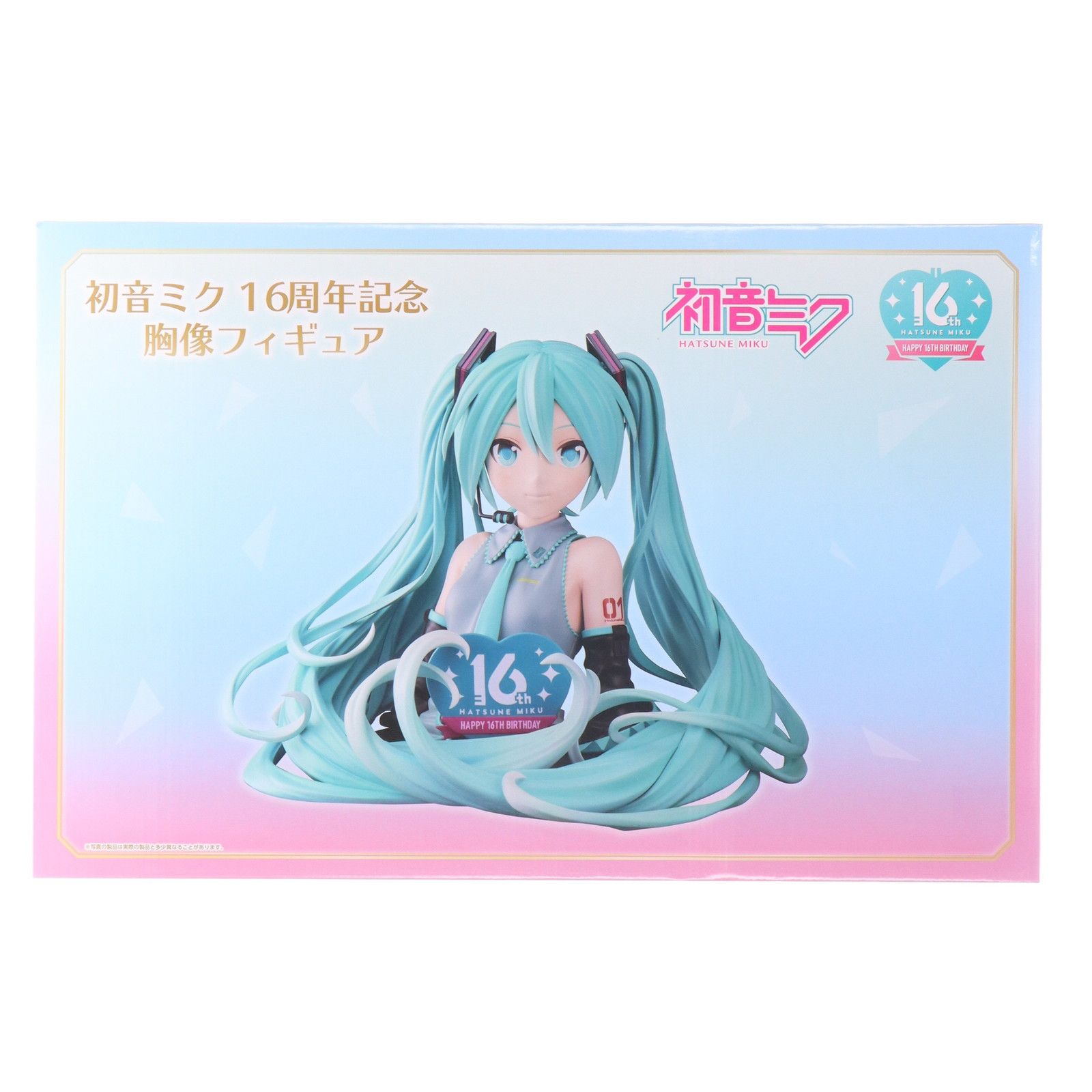 初音ミク16周年記念胸像フィギュア キャラクター・ボーカル・シリーズ01 初音ミク 完成品 @Loppi・HMV&BOOKS online限定 ダブルカルチャーパートナーズ