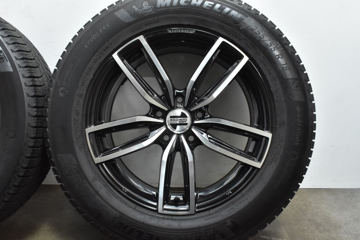 交換用に】ケレナーズ ジュニア 18in 8J +40 PCD120 ミシュラン