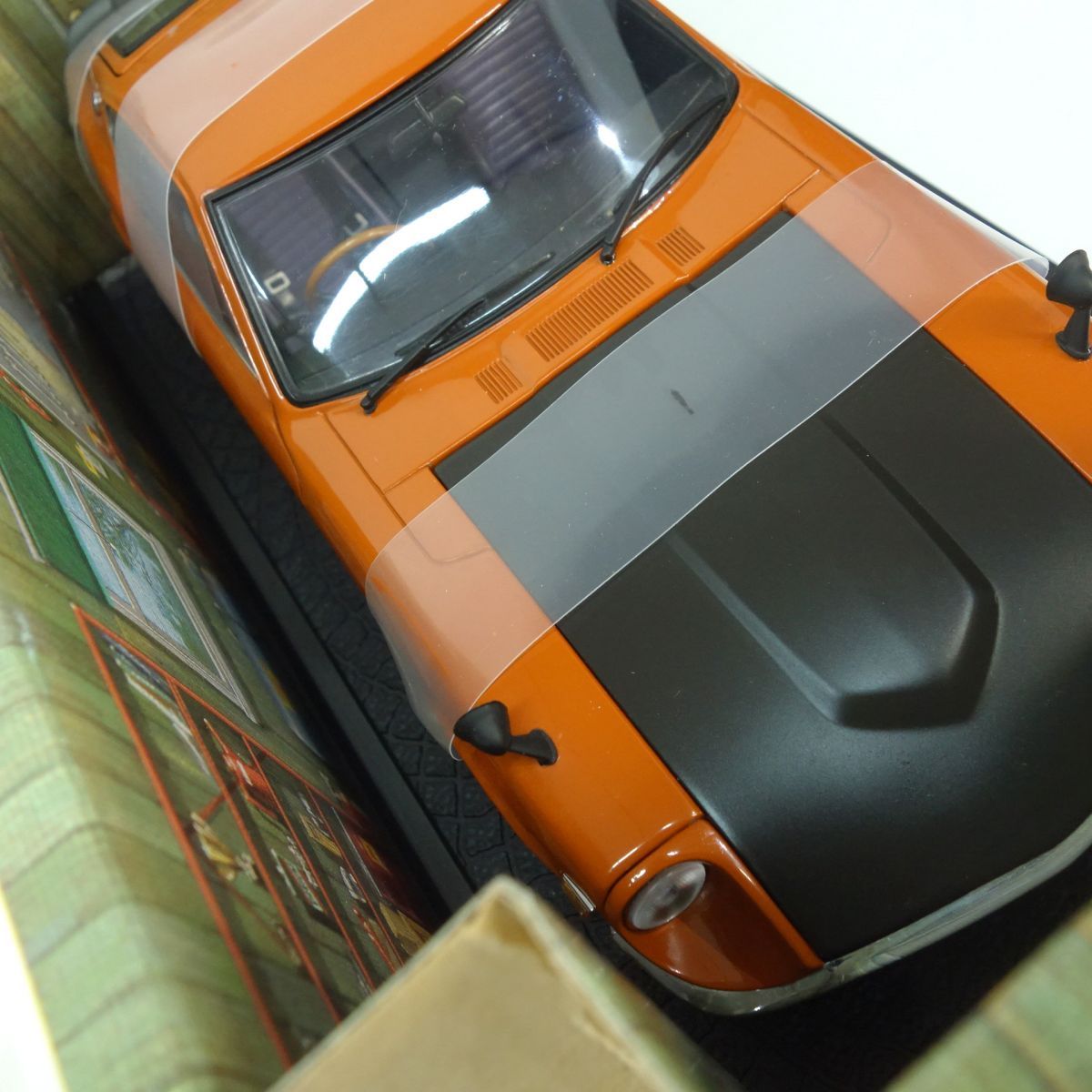 日産フェアレディZ432Rオレンジ 京商1/18 Nissan Fairlady Z432R (PS30SB) 1969 オレンジ (Z432ホイール