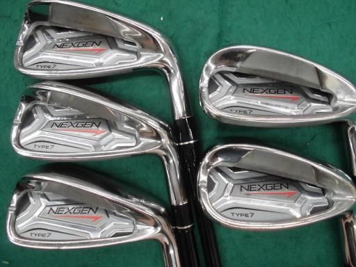 ゴルフパートナー NEXGEN 2019 5S アイアンセット IR NEXGEN E.I.F BK JI-895-8 フレックスその他 メンズ 男性用 右利き 右用 Cランク ゴルフクラブ