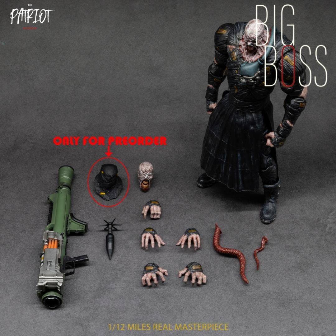 【新品未開封】Patriot studio 1/12 ビッグ ボス Patriot studio 1/12 ビッグ ボス 初回予約特典付き BIG BOSS