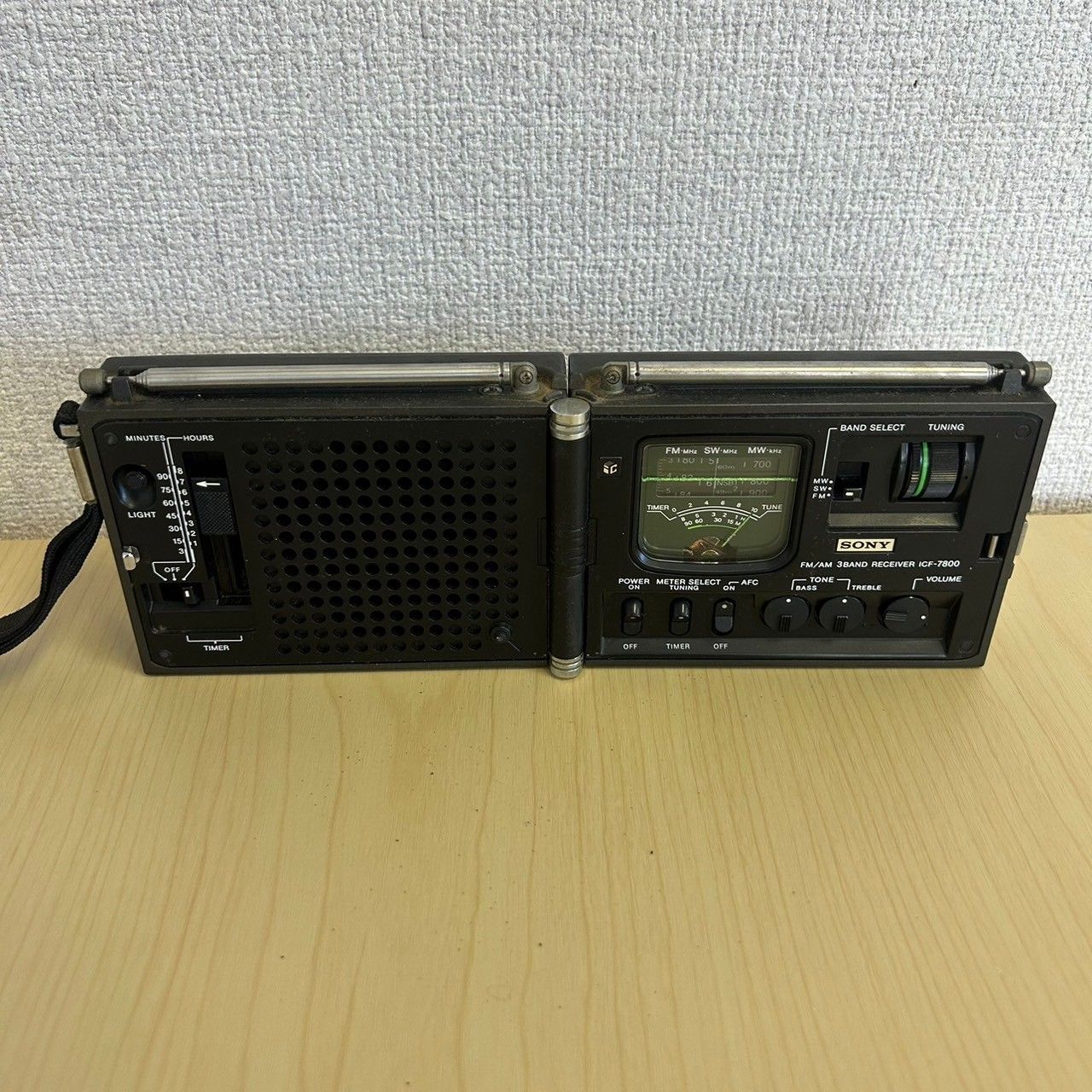 SONY ICF-7800 Newscaster 3バンドラジオ