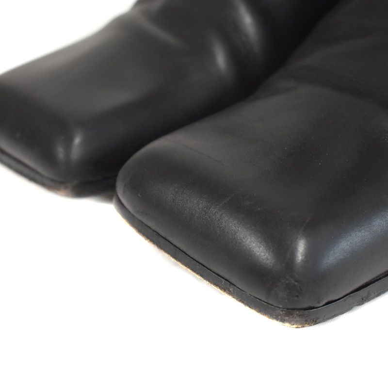 バレンシアガ BALENCIAGA WORK BOOTIE CORSARO CALFSKIN