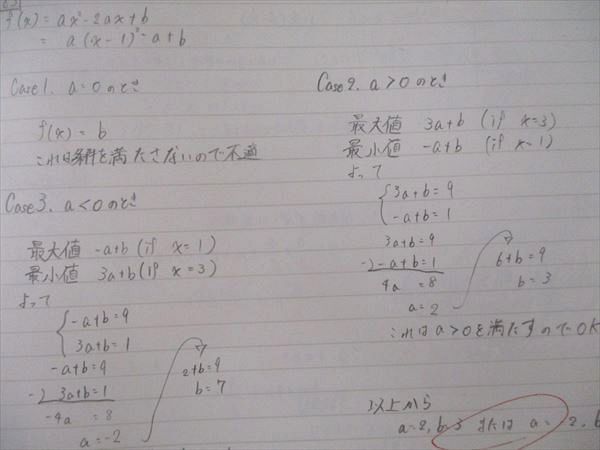 VJ26-059 大阪桐蔭高校 1類コース 数学 教科書・ノート・授業プリント 