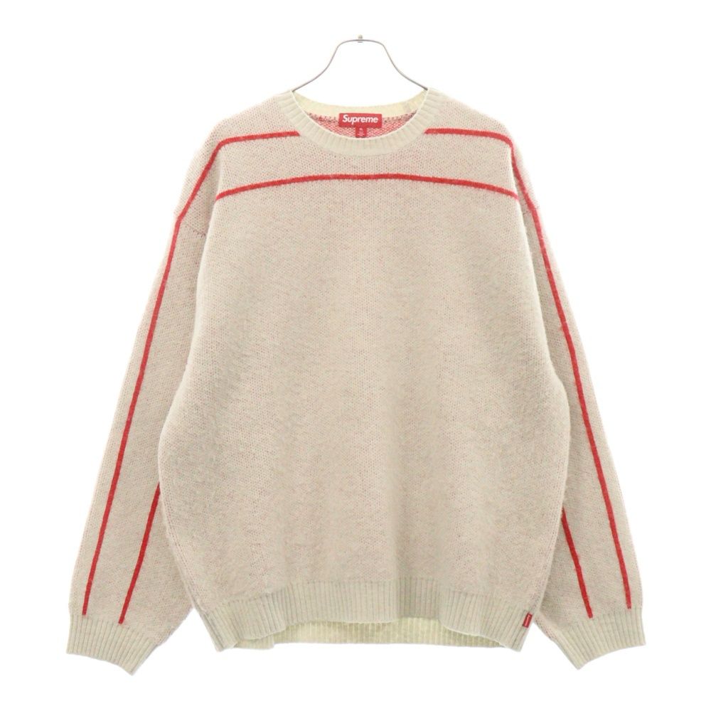 Supreme バックストライプセーターXL