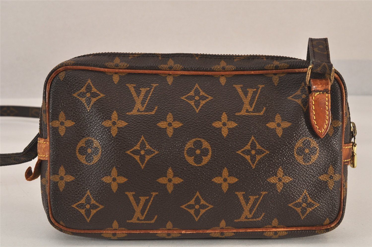 【美品】ルイヴィトンLUISVITTONモノグラム　マルリーハンドリエール LOUIS VUITTON ルイヴィトン モノグラム マルリー バンド