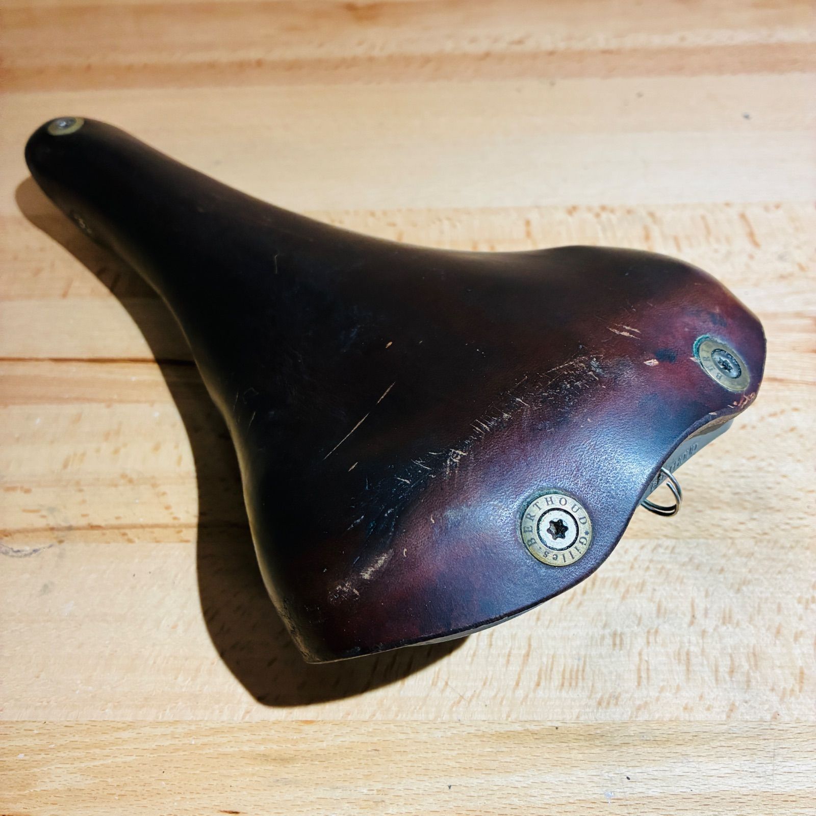 Gilles BERTHOUD Galibier leather saddle レザー サドル ロードタイプ