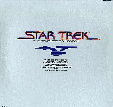 廃盤 希少 スター・トレック 劇場版I～VI LD-G コレクターズBOX 美品 中古】LD スター・トレック 劇場版コレクターズ・セット＜9枚組全6作+