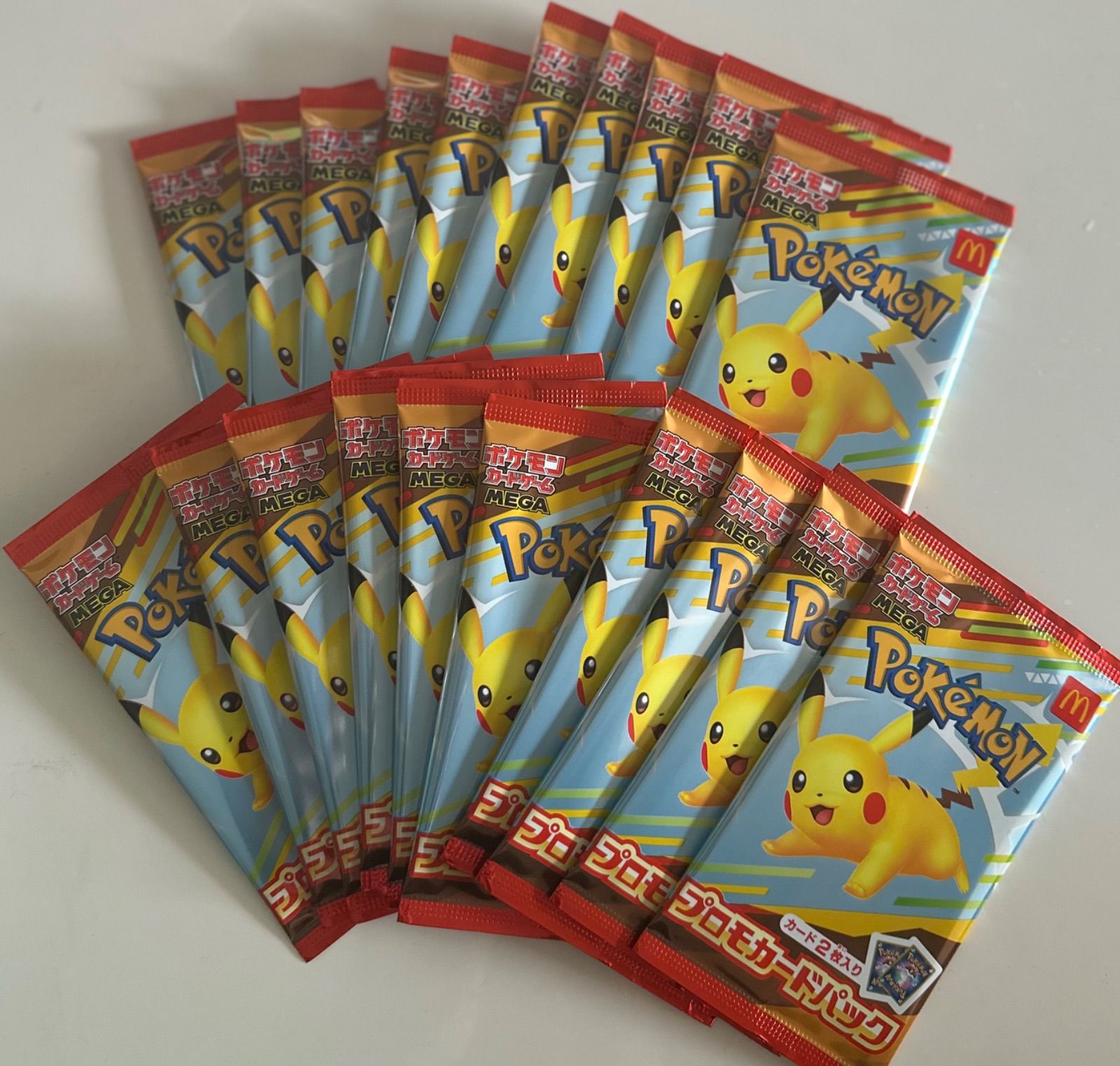 ポケモンマクドナルドプロモ20パック未開封