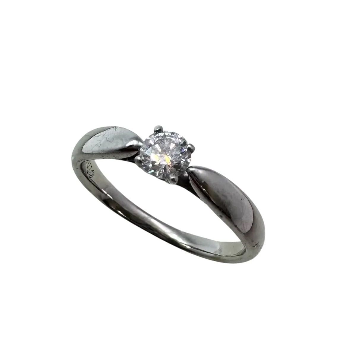 Tiffany&Co. ティファニー ハーモニーリング 1PD PT950 プラチナ 