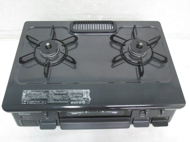 当社3ヶ月保証 パロマ グリル付 ガステーブル PA-N41B-K 都市ガス用 1024FH 7AT-1S WWW_KANDAIZUMI_COM