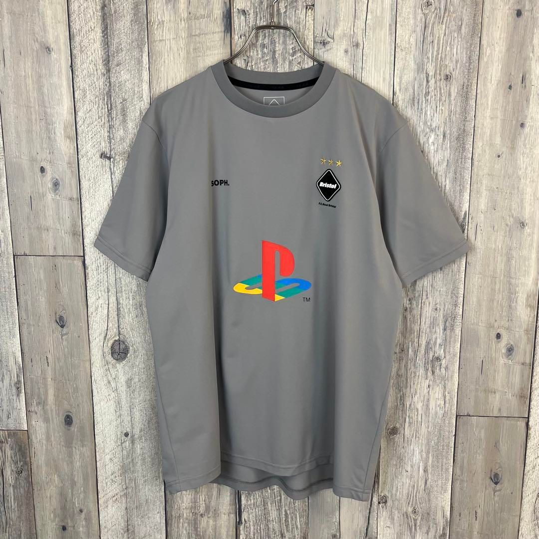 F.C.R.B. L/S TOUR TEE FCRB bristol ブリストル F.C.R.B.Bristol ブリストル プレイステーション Tシャツ L-でのお