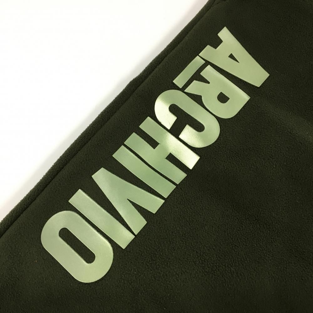 アルチビオ フリースパンツ ダークグリーン 秋冬 ビッグロゴ メンズ 46 M ゴルフウェア archivio LLC-HASEGAWATOSO_COM