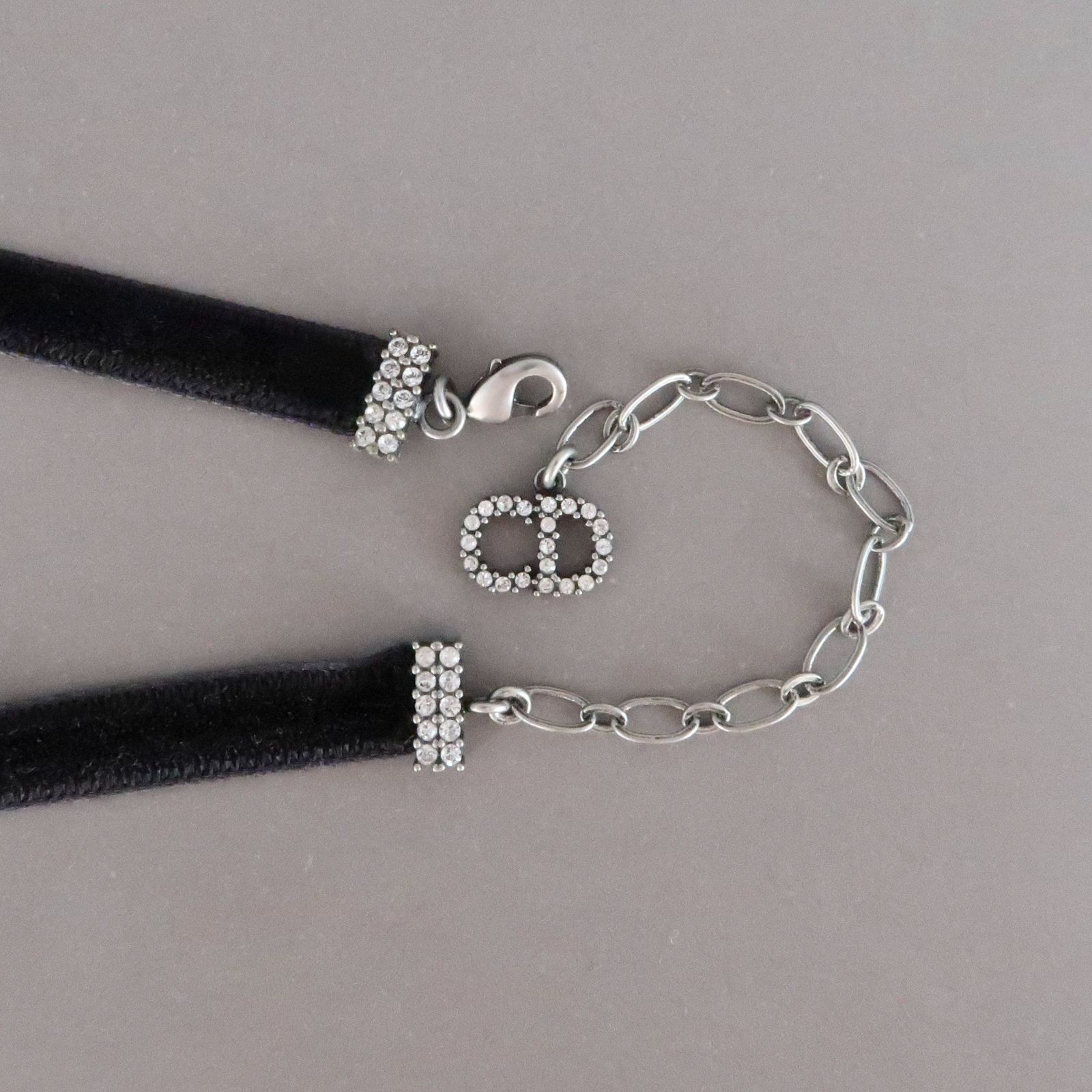 正規品 Christian Dior/ディオール ロゴ ラインストーン