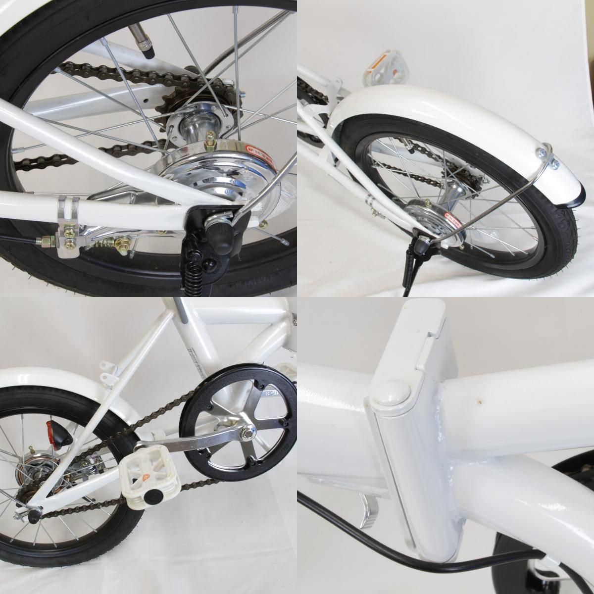 未使用 ソフトバンク お父さん自転車 ホワイト ソフトバンク お父さん折り畳み自転車 新品・未使用！ - メルカリ