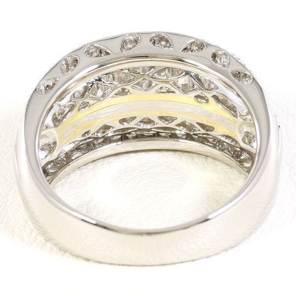 PT900 リング ring 指輪 14号 ダイヤ カード鑑別書 総重量約10.9g FORTGASGNV_COM_BR