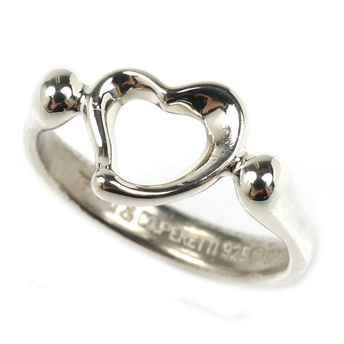 Tiffany & Co. ティファニー オープンハートリング k18 750