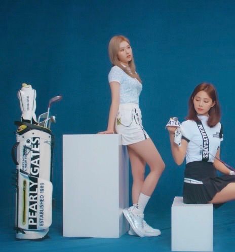 韓国パーリーゲイツ ホワイトスカート - メルカリ