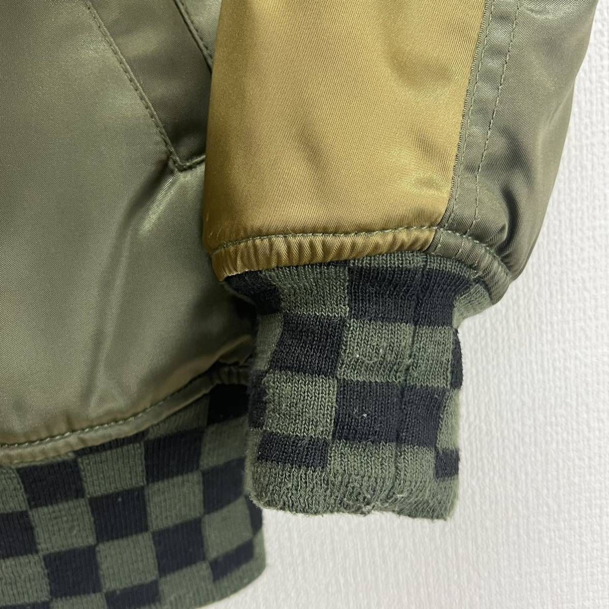 VANS バンズ VA17FW-MJ10 Checker Rib Bomber Jacket ボンバー