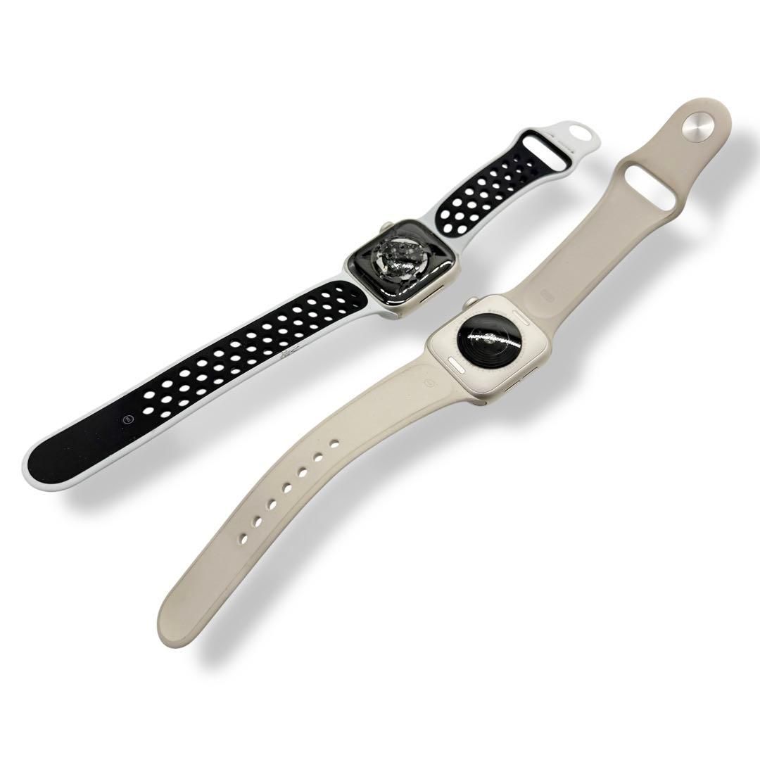 ジャンク 2点セット アップルウォッチ シリーズ7 ナイキモデル SE 4198