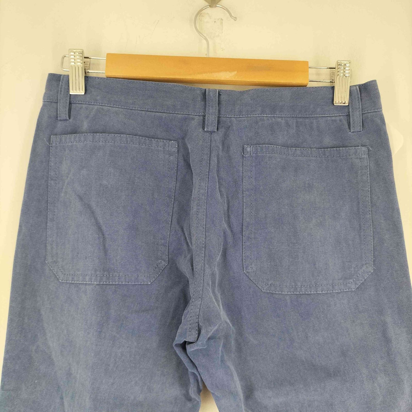 ドゥロワー Drawer コットンギャバジンタックパンツ レディース
