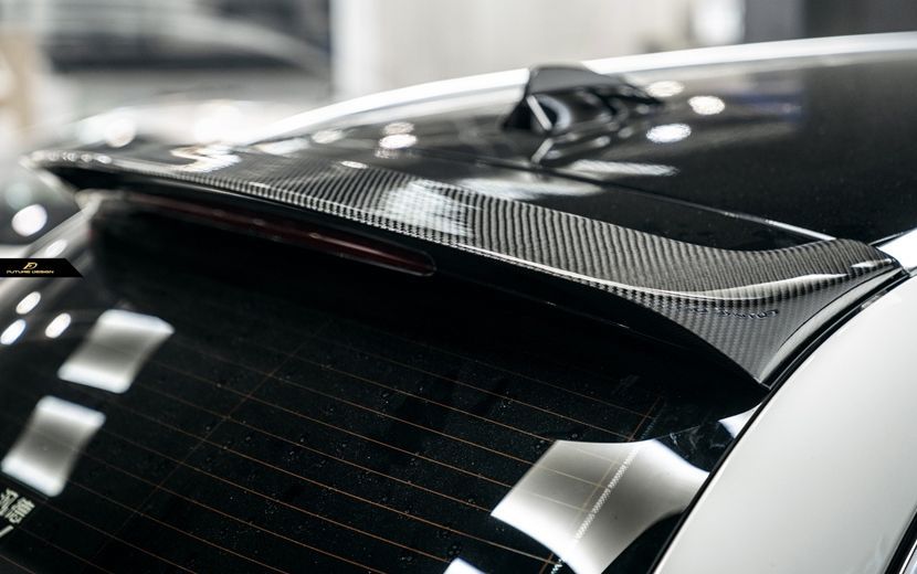 FUTURE DESIGN BMW 5シリーズ F11 ツーリング 用 ルーフ スポイラー 本物ドライカーボン DryCarbon カスタム エアロ