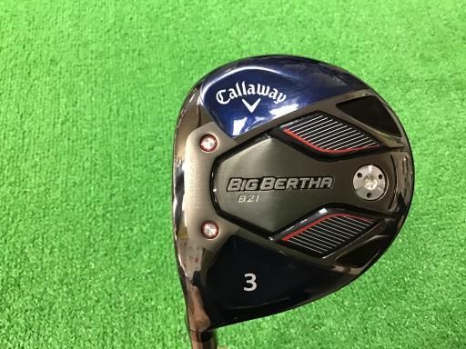 キャロウェイ BIG BERTHA B21 3W レフティ USA フェアウェイウッド FW RCH65 フレックスR メンズ 男性用 左利き レフティ 左用 Cランク ゴルフクラブ