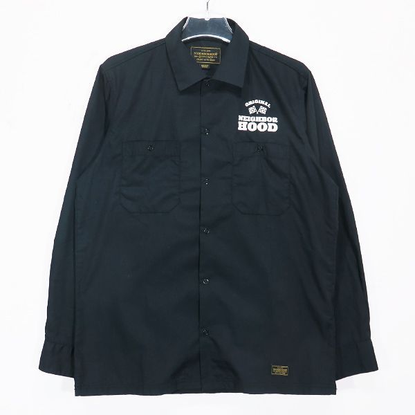 NEIGHBORHOOD ネイバーフッド LS ワーク シャツ (L) NEIGHBORHOOD ネイバーフッド 15SS CLASSIC WORK/EC-SHIRT.LS 151TSNH