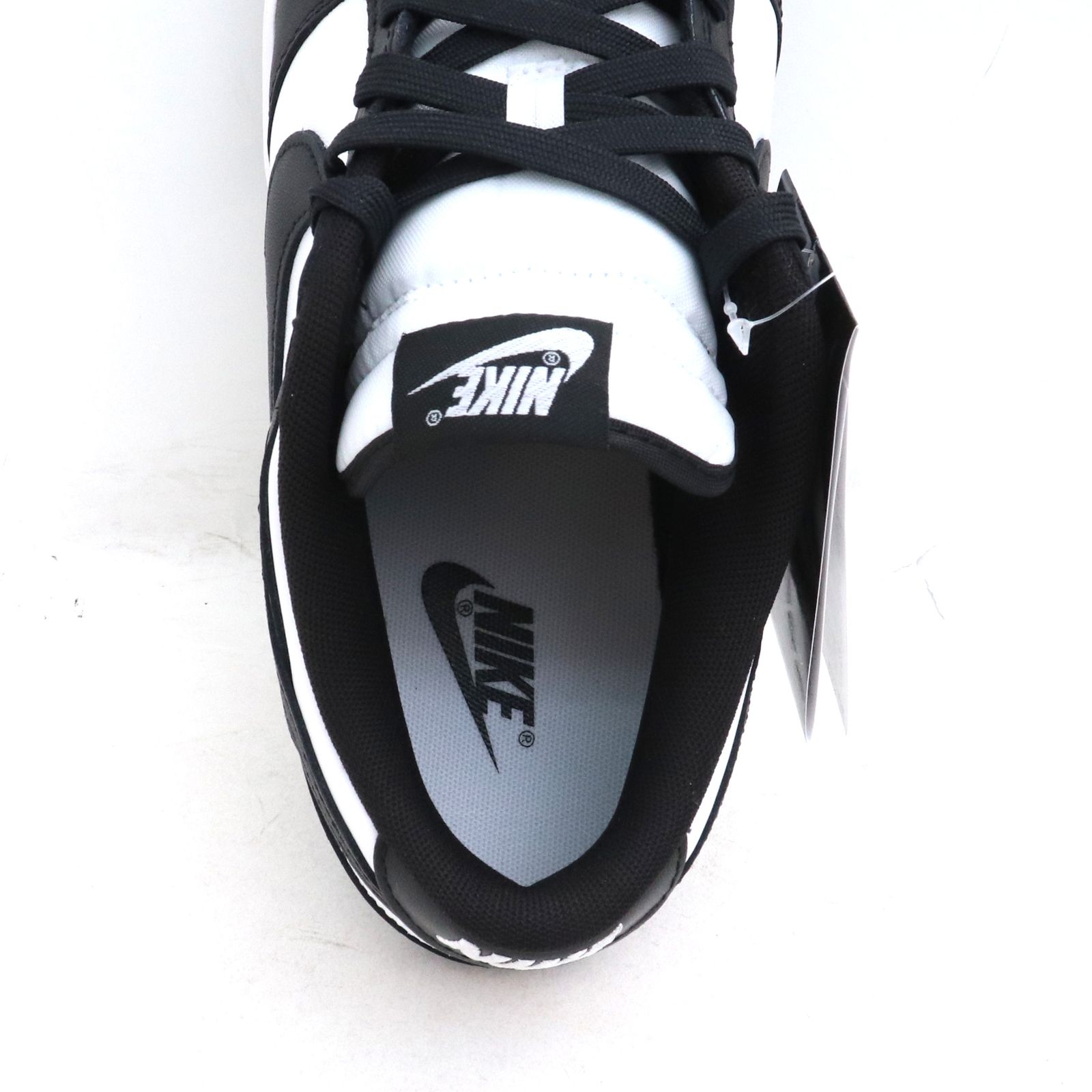 未使用 29cm NIKE DUNK LOW RETRO WHITE BLACK スニーカー - メルカリ