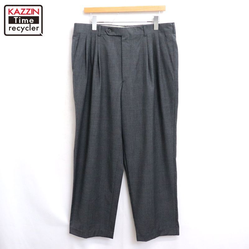 made in USA 80's 90's vintage オーバーサイズ 80s USA製 vintage 3タック スラックスパンツ メンズ XLサイズ相当